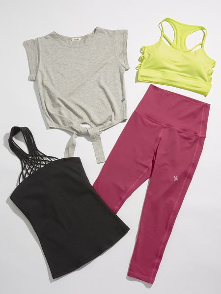 Clothing, Pink, Product, Trousers, Crop top, Sleeve, Active pants, camisoles, Blouse, Leggings, 