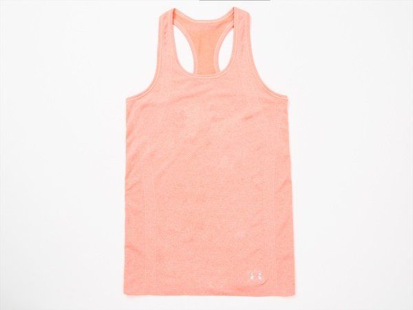Clothing, Pink, Orange, Active tank, Peach, Sleeveless shirt, camisoles, Sportswear, Dress, Outerwear, 
