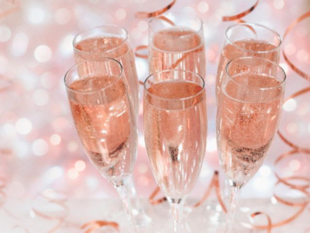 Champagne stemware, Pink, Drink, Champagne, Stemware, Glass, Champagne cocktail, Peach, Wine glass, Drinkware, 