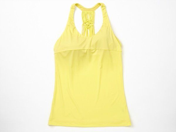 Clothing, Yellow, White, Dress, Active tank, Sleeveless shirt, camisoles, One-piece garment, Day dress, Outerwear, 