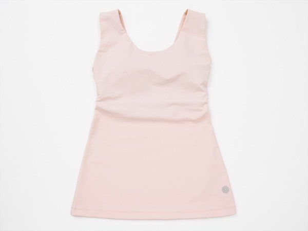 Clothing, White, Pink, Dress, Sleeveless shirt, camisoles, Peach, Neck, Active tank, Outerwear, 