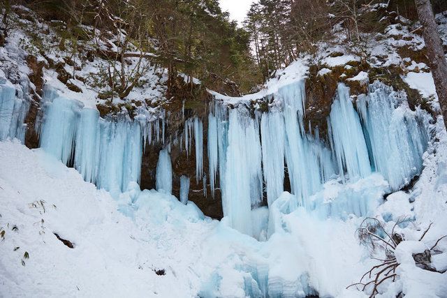 Icicle, Ice, Water, Winter, Nature, Waterfall, Snow, Freezing, Formation, Natural landscape, 