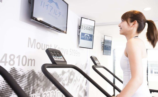 Technology, Electronic device, Advertising, Treadmill, 