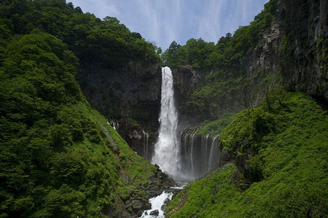 Waterfall, Water resources, Body of water, Natural landscape, Nature, Water, Watercourse, Vegetation, Nature reserve, Chute, 