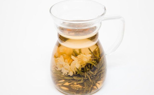 Chrysanthemum tea, Flowering tea, Drink, Plant, Flower, Glass, Tea, 