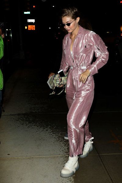Pink, Fashion, Fun, Cool, Outerwear, Suit, Costume, Performance, Night, Shoe, 
