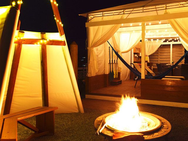 Lighting, Light, Room, Light fixture, Heat, Tent, Yurt, Lighting accessory, Flame, Lamp, 