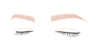 Eyebrow, Eyelash, Eye, Cosmetics, Organ, Eyelash extensions, Beauty, Nose, Human body, Eye shadow, 