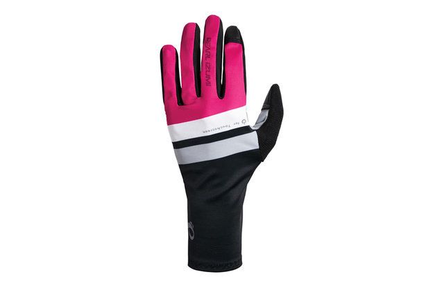 Glove, Personal protective equipment, Safety glove, Sports gear, Pink, Fashion accessory, Bicycle glove, Hand, Finger, Soccer goalie glove, 