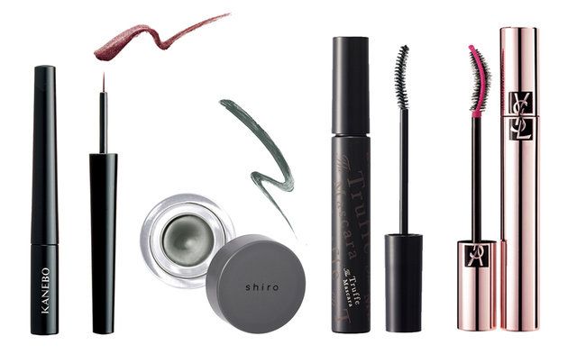 Cosmetics, Eyebrow, Mascara, Product, Eye liner, Beauty, Eye, Brown, Material property, Eyelash, 
