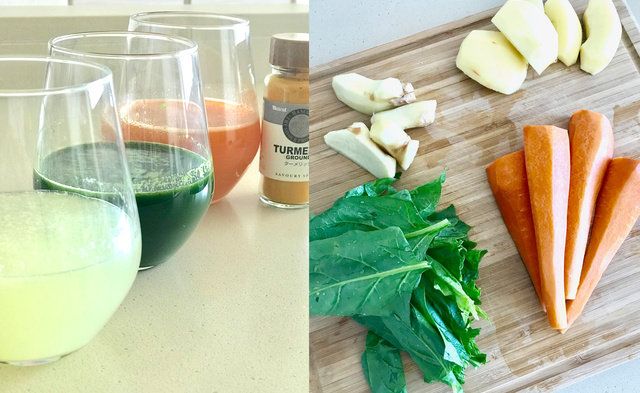 Food, Vegetable juice, Ingredient, Vegetable, Carrot, Leaf vegetable, Spinach, Vegetarian food, Smoothie, Vegan nutrition, 