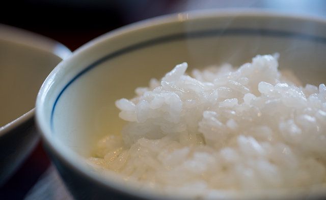 Steamed rice, Food, Dish, Rice, Cuisine, White rice, Nurungji, Congee, Ingredient, Glutinous rice, 