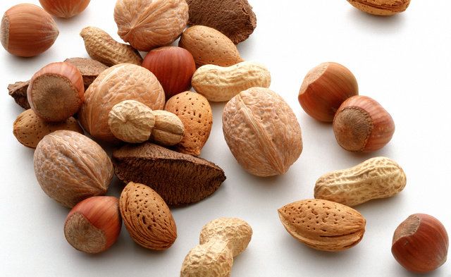 Nut, Mixed nuts, Almond, Food, Nuts & seeds, Dried fruit, Apricot kernel, Walnut, Superfood, Hazelnut, 