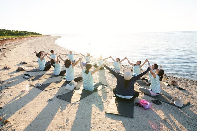 Photograph, Physical fitness, Sea, Coast, Sitting, Shore, Beach, Fun, Leisure, Ocean, 