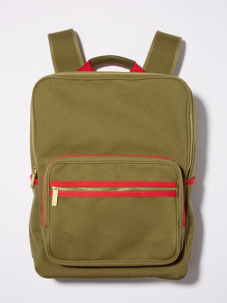 Bag, Khaki, Green, Backpack, Luggage and bags, Beige, Shoulder bag, Fashion accessory, Hand luggage, 