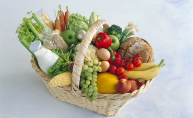 Natural foods, Food, Vegetable, Vegan nutrition, Food group, Basket, Vegetarian food, Produce, Whole food, Superfood, 