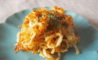 Fit Foodies村山 彩の手作りヘルシースナックのすすめ 切り干し大根と桜えびのスパイシーフライ