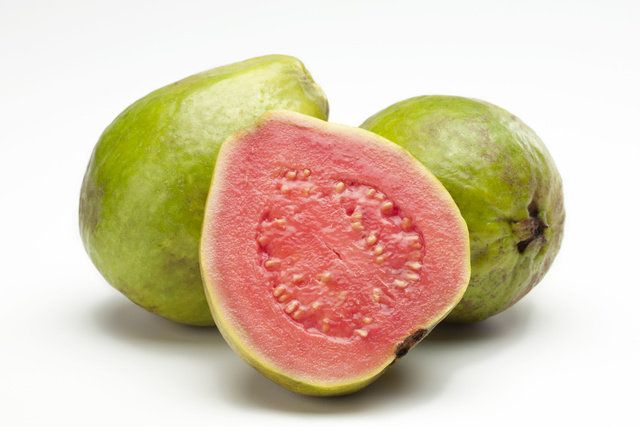 Fruit, Food, Plant, Common guava, Superfood, Guava, Produce, Flowering plant, Natural foods, Ingredient, 