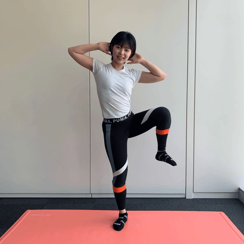 呼吸 スクワット