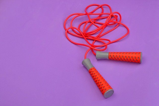 Rope, Orange, Violet, Skipping rope, 
