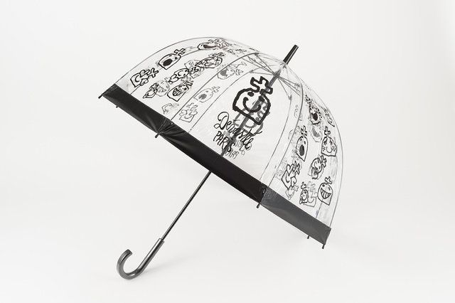 Umbrella, Fashion accessory, Black-and-white, 