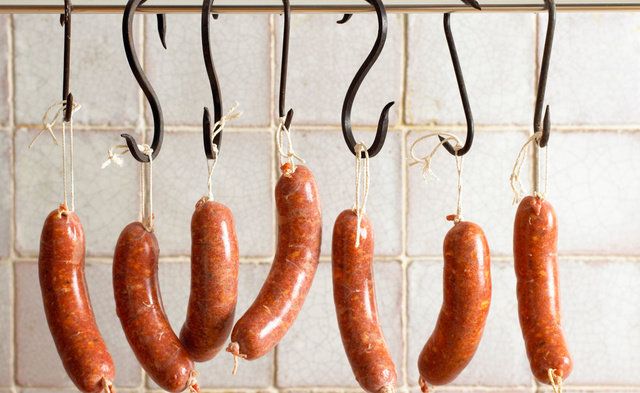 Sausage, Frankfurter würstchen, Knackwurst, Cervelat, Andouille, Sobrassada, Kielbasa, Chistorra, Longaniza, Food, 