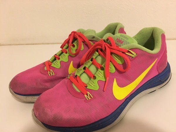 Footwear, Product, Shoe, Yellow, Green, Red, White, Magenta, Athletic shoe, Purple, 