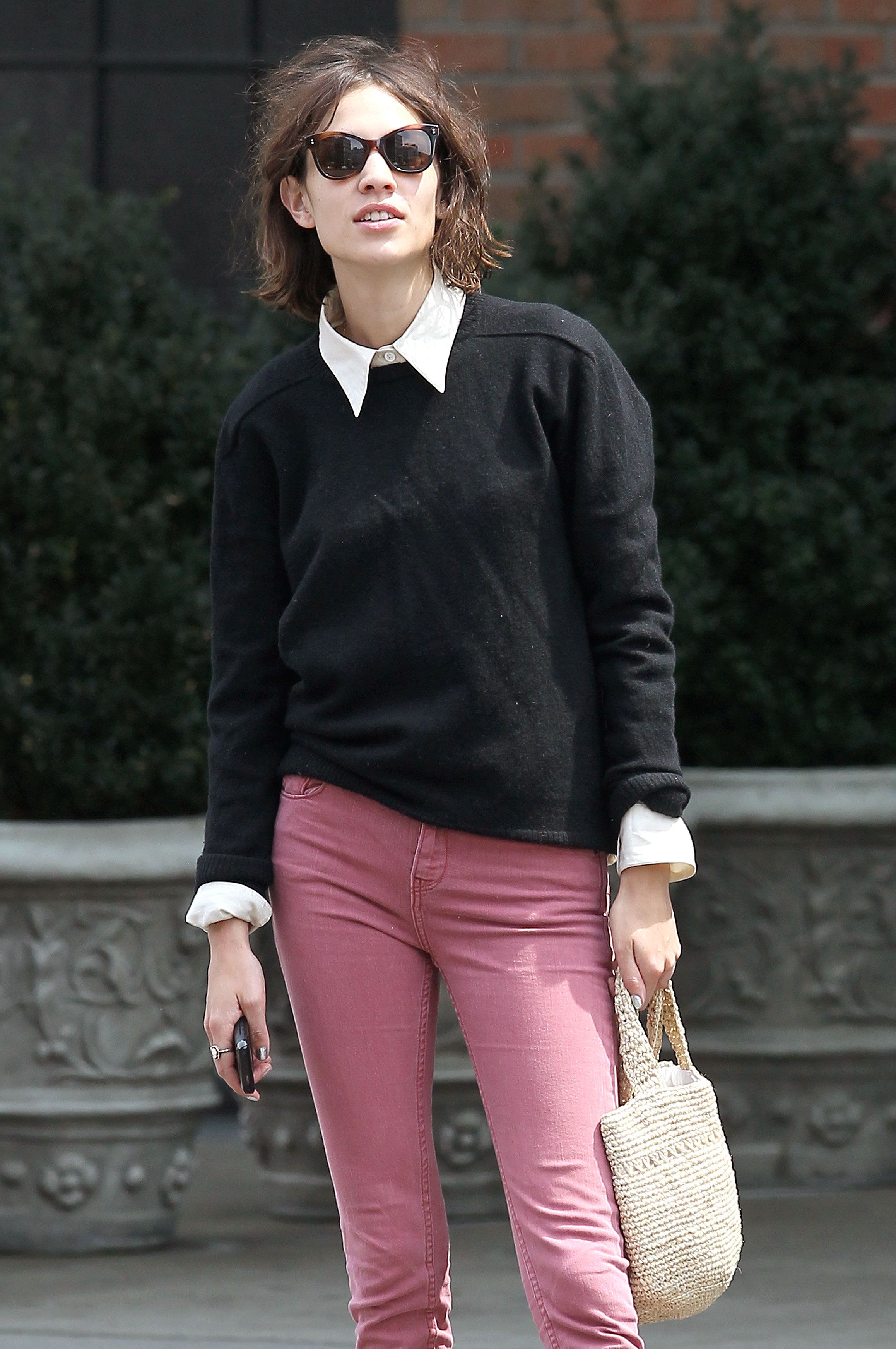 celebrity pink cardigan
