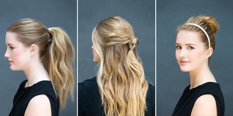 10 Easy Hairstyles You Can Do In 10 Seconds Diy Hairstyles