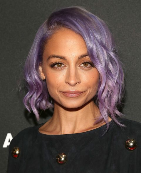 Purple & Pink Hair Color Trends on Celebrities in 2015