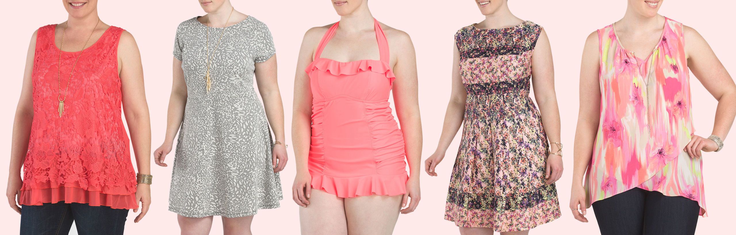 tj maxx plus size swimsuits