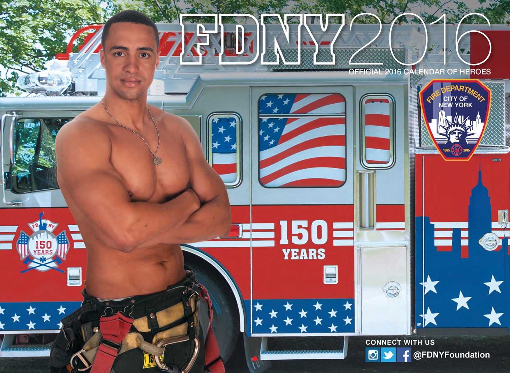 New York Firefighter Calendar Advent Calendar 2022