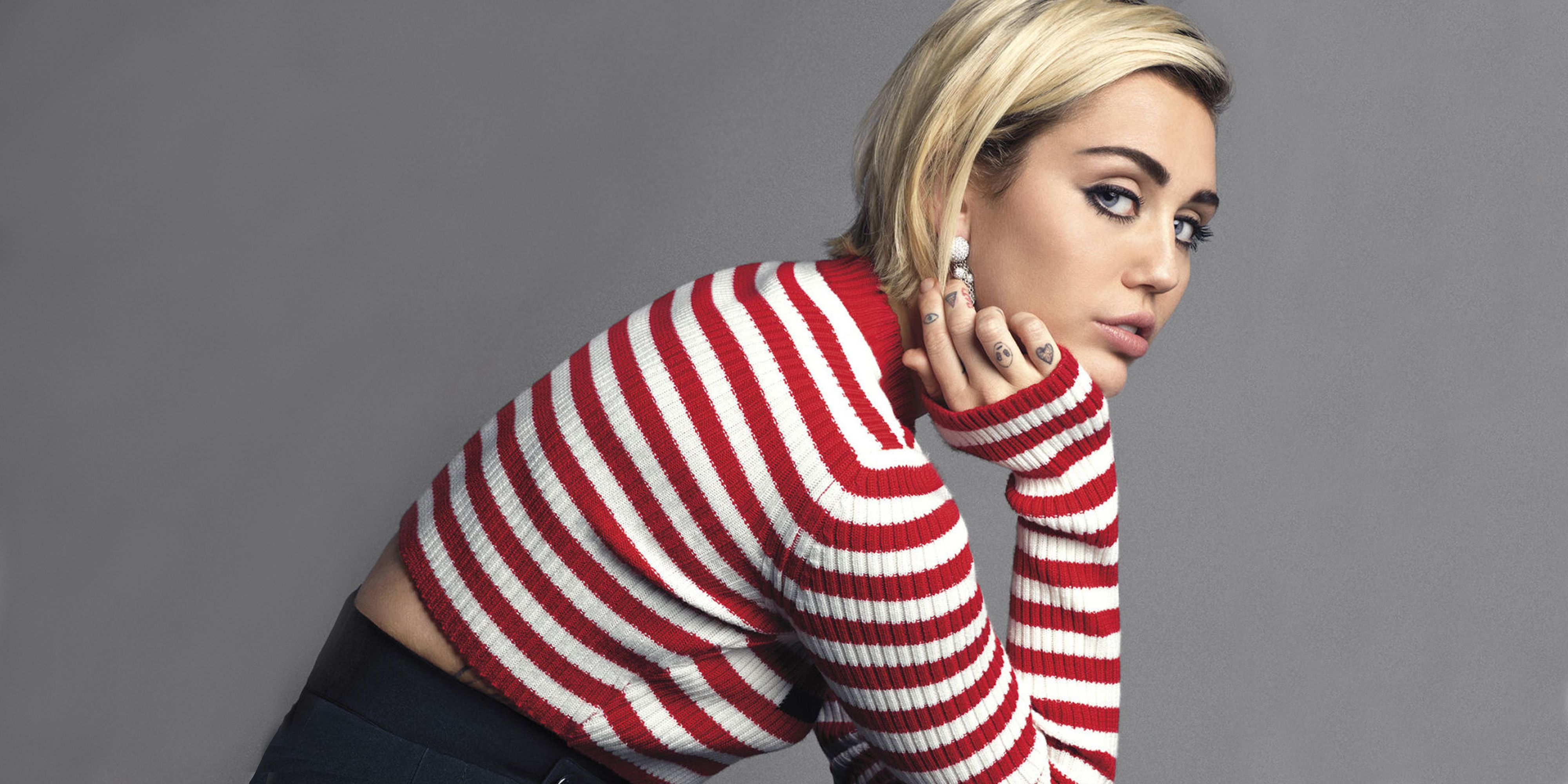 Miley Cyrus Marie Claire Cover Story Miley Cyrus Caitlyn Jenner