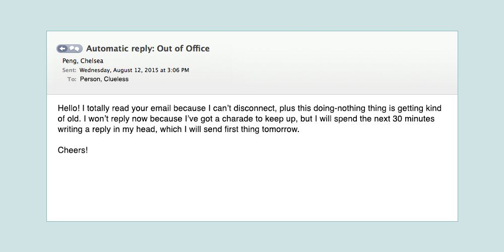out of office email for mac