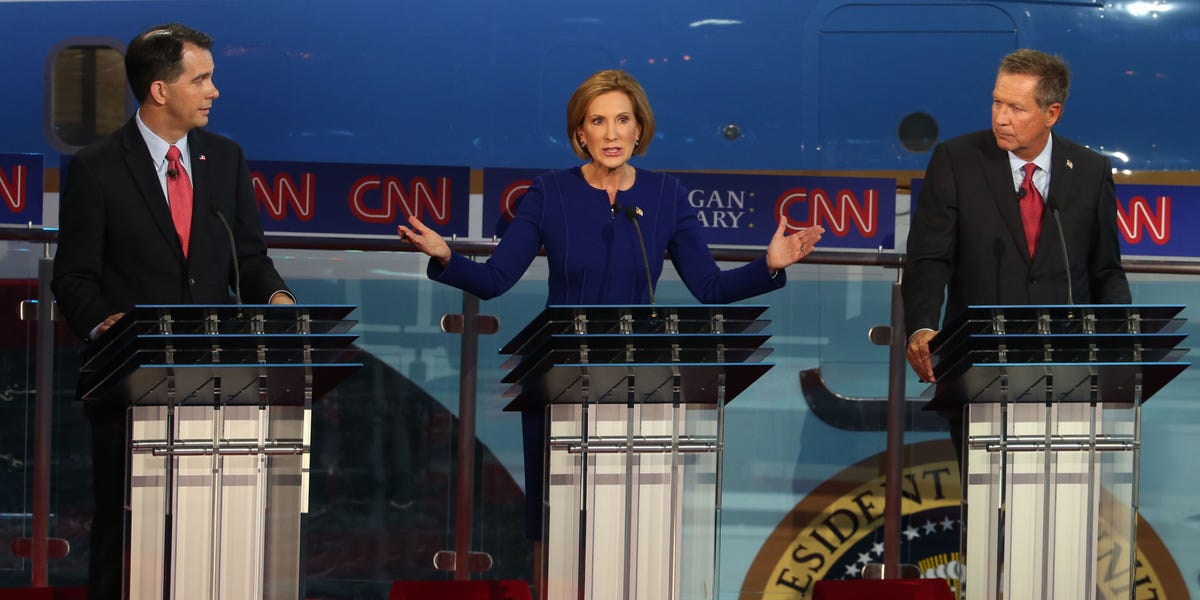 Carly Fiorina Gop Presidential Debate Sexism Comments