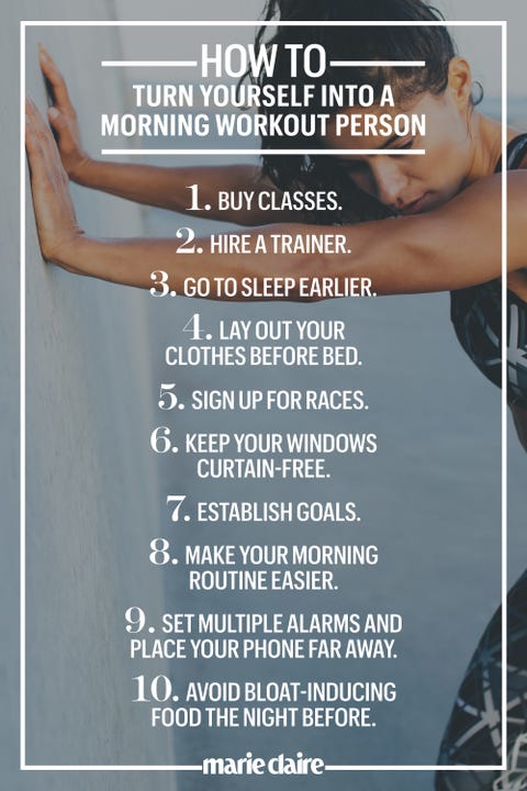 How To Exercise In The Morning Tricks To Get Out Of Bed To How To Exercise In The Morning Tricks To Get Out Of Bed To
