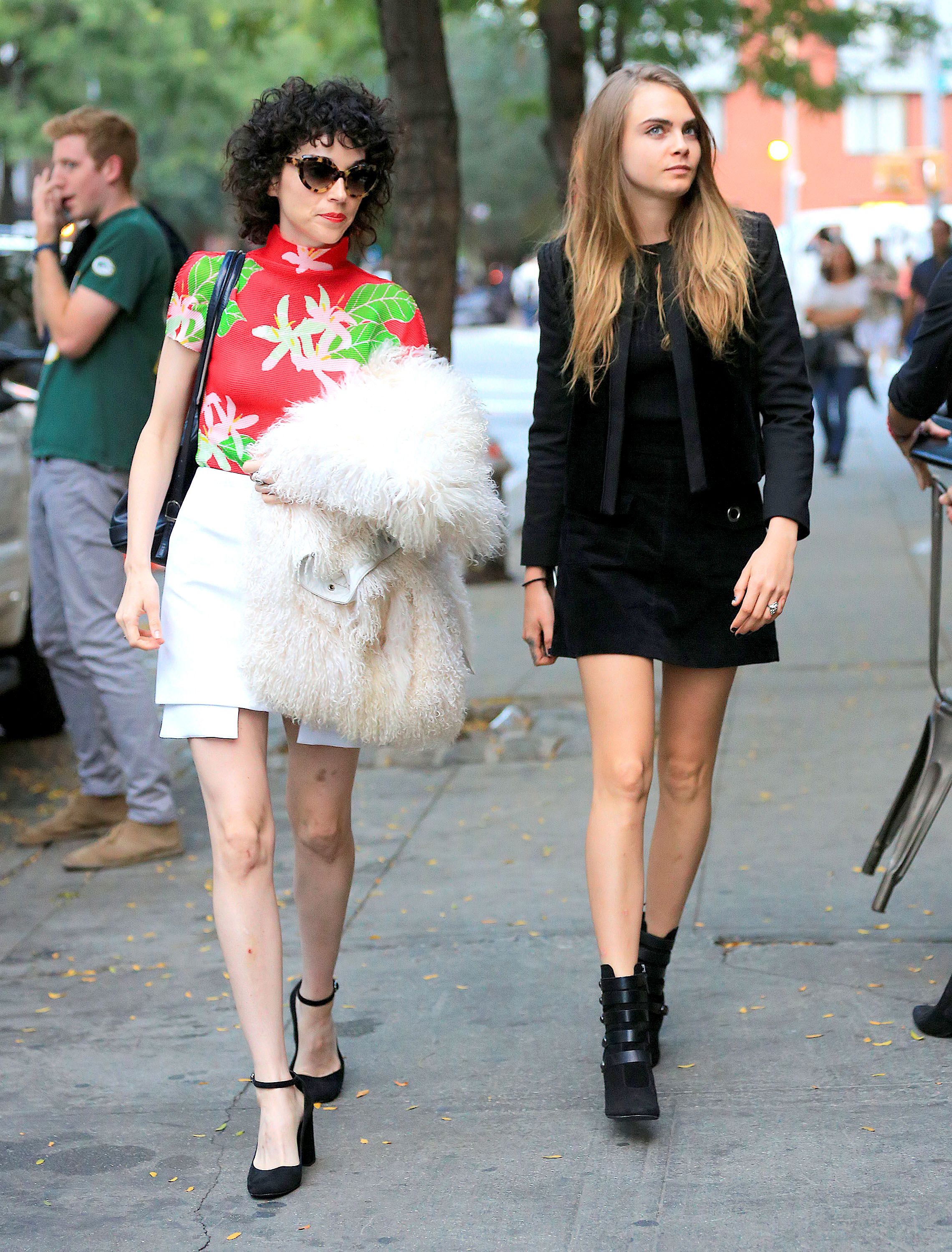 Cara Delevingne St Vincent Dating Style