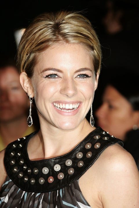 <p><a href="http://www.marieclaire.com/celebrity/a15815/sienna-miller-october-2015-cover/">Marie Claire cover girl Sienna Miller</a> proves that yes, you can have a center part with a pixie cut. </p>