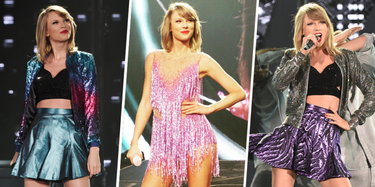 taylor swift glitter dress