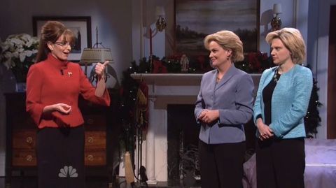 480px x 269px - Tina Fey and Amy Poehler Bring Back Sarah Palin and Hillary ...