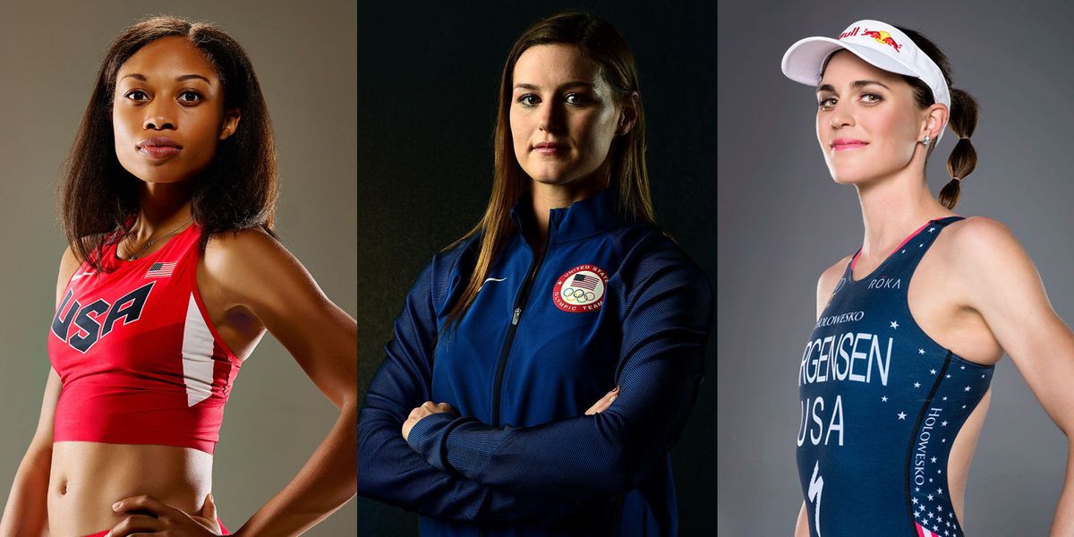 Female Olympic Athletes On Team USA In The Rio Games 2016 Interview