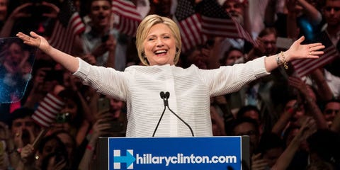 Watch Hillary Clinton's Historic, Inspiring, Chill-Inducing Speech After Becoming the First Official Female Presidential Candidate