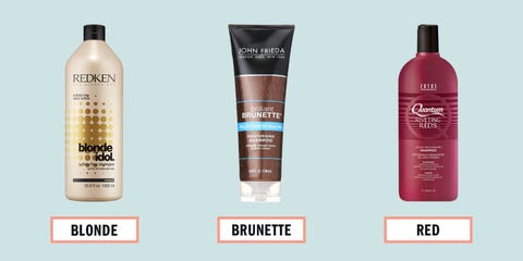 Blue Shampoo For Brown Hair How To Get Rid Of Brassiness Instylecom