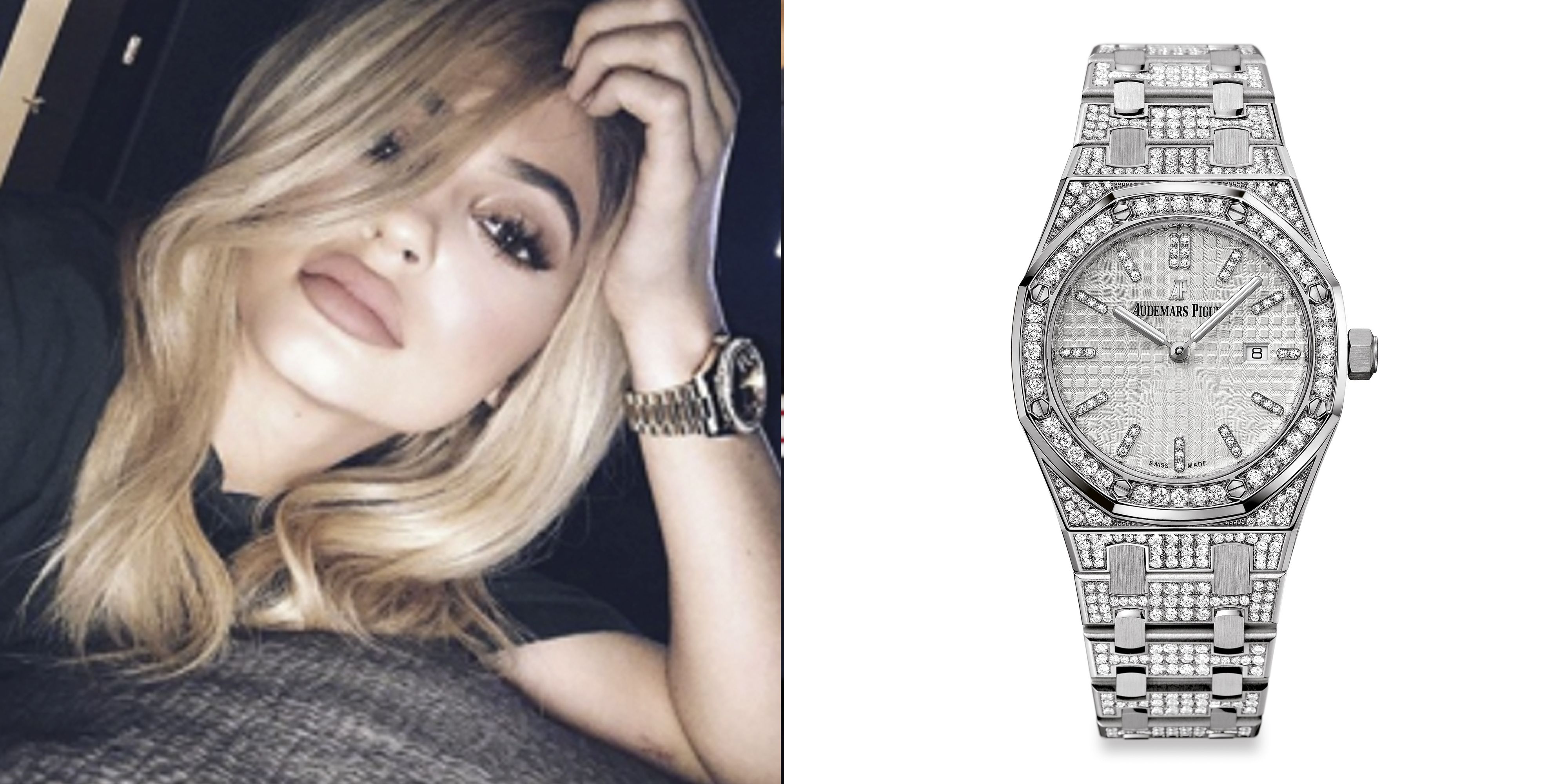 female celebrities wearing cartier watches