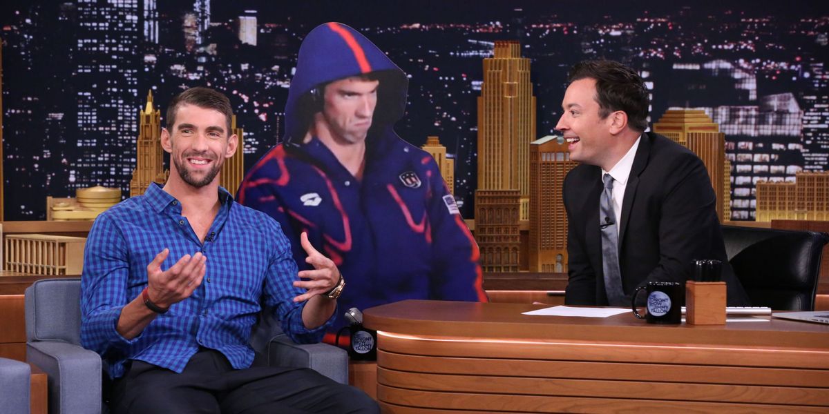 Michael Phelps on His Infamous Olympic Staring Face Photo