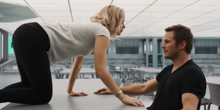 Watch The Trailer For The Passengers Starring Jennifer Lawrence And