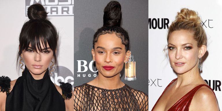 50 Best Top Knot Hairstyles Of 2017 Celebrity Top Knot Ideas