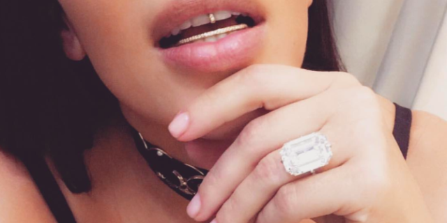 Kim Kardashian's Ring Is This the 4.5 Million Ring That