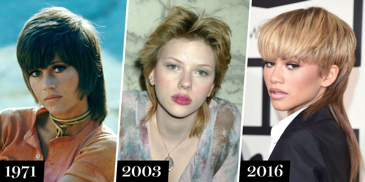 Women with Mullets - Celebrities with Mullets History