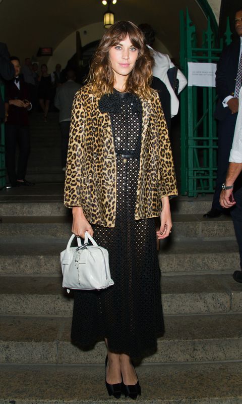 Celebrities in Leopard Coats - How to Style Leopard